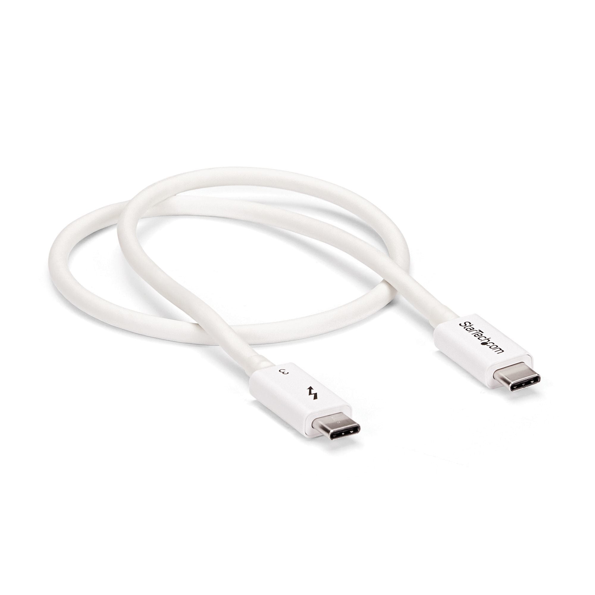 Thunderbolt 3 Cable 0.5m 40Gbps White