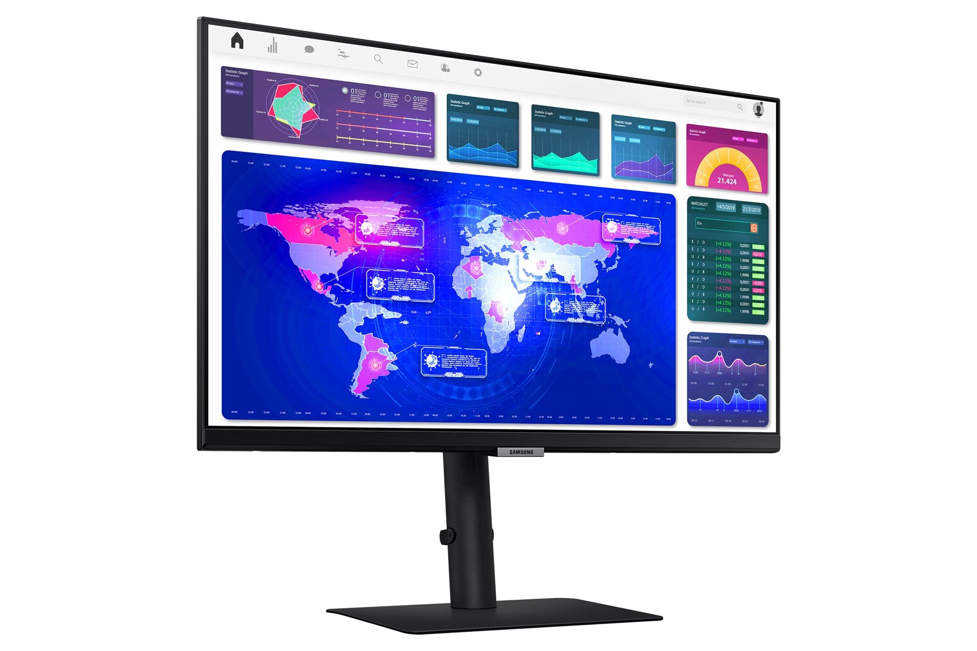 S24A600P 23.8" Bezelless 16:9 Wide