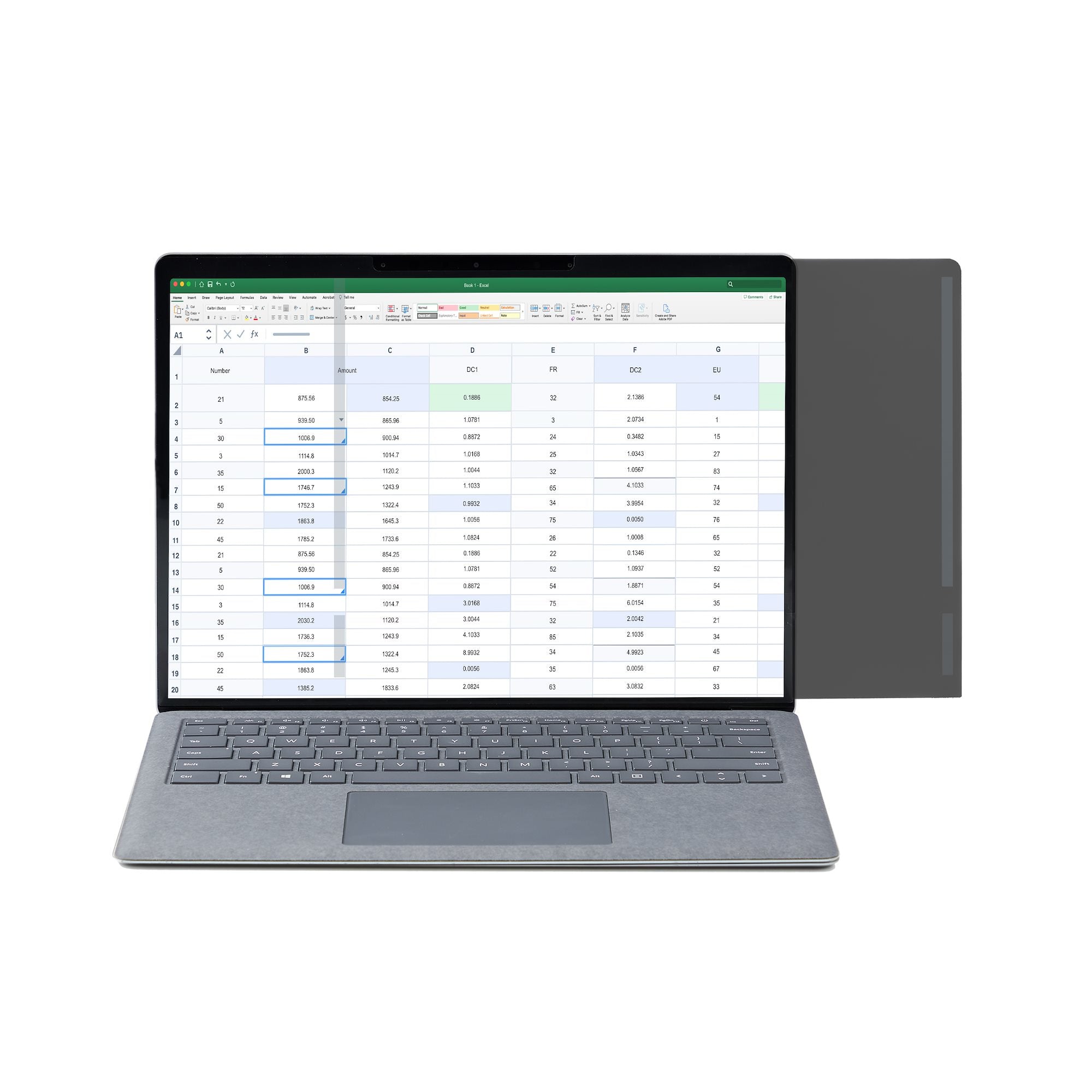 13.5" Surface Book Laptop Privacy Screen