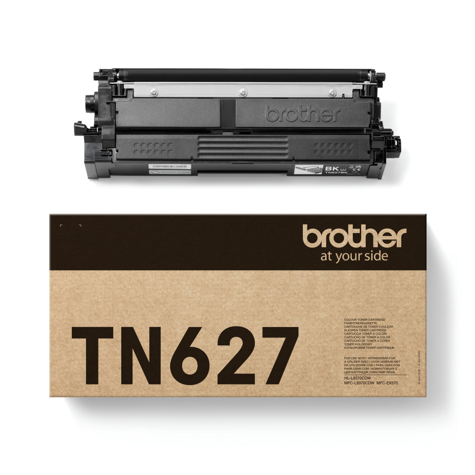 BROTHER TN-627BK UHY Black Toner Cartridge 10K