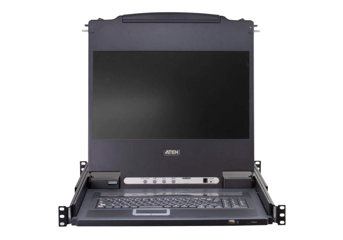 ATEN CL5708MW CONSOLE LCD 16/9e 17" 1080p  KVM 8 P VGA/USB