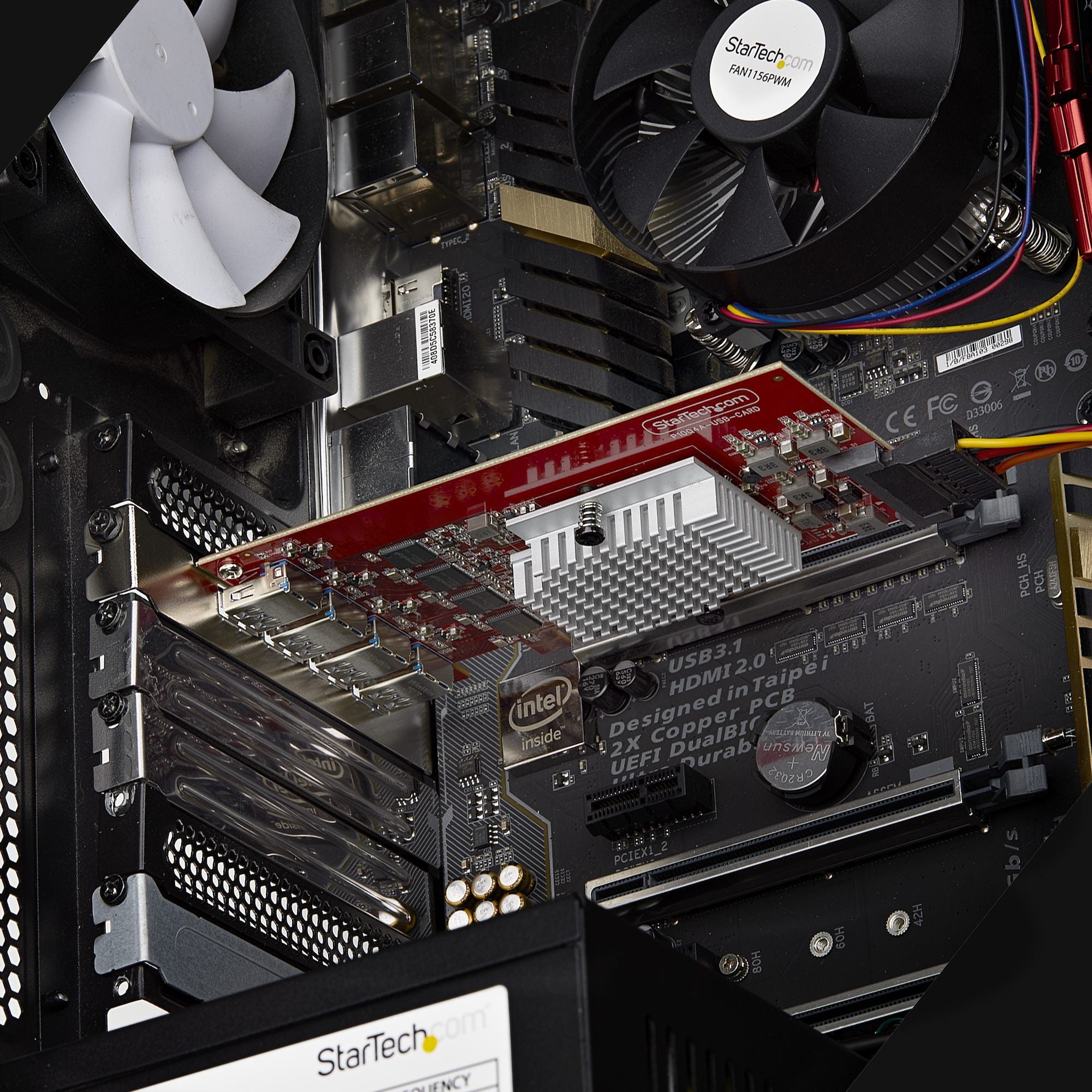 4-Port USB-A PCIe Card USB 3.2 10Gbps