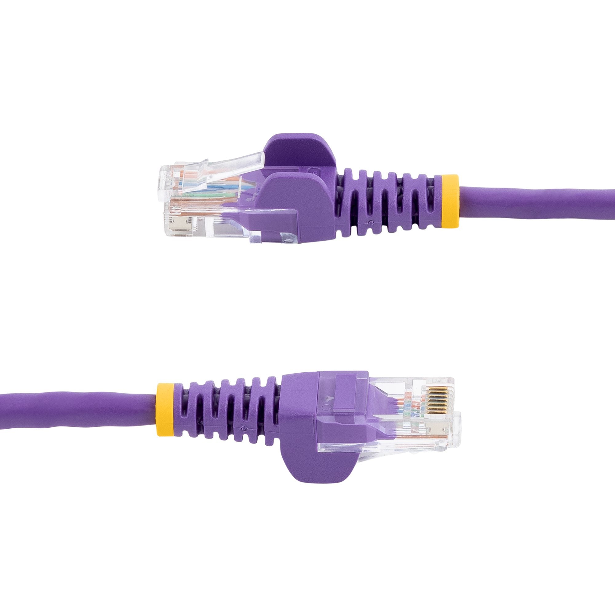 10m Purple Snagless Cat5e Patch Cable