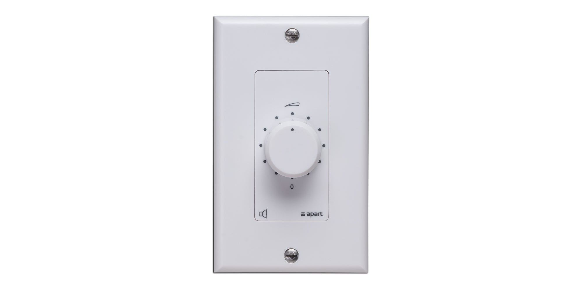 Biamp Decora - 120 watts  style volume control, white (70V).