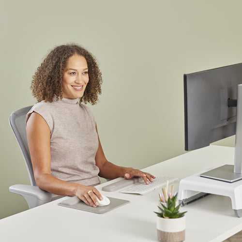 FELLOWES Repose-poignets clavier compact Breyta Sable