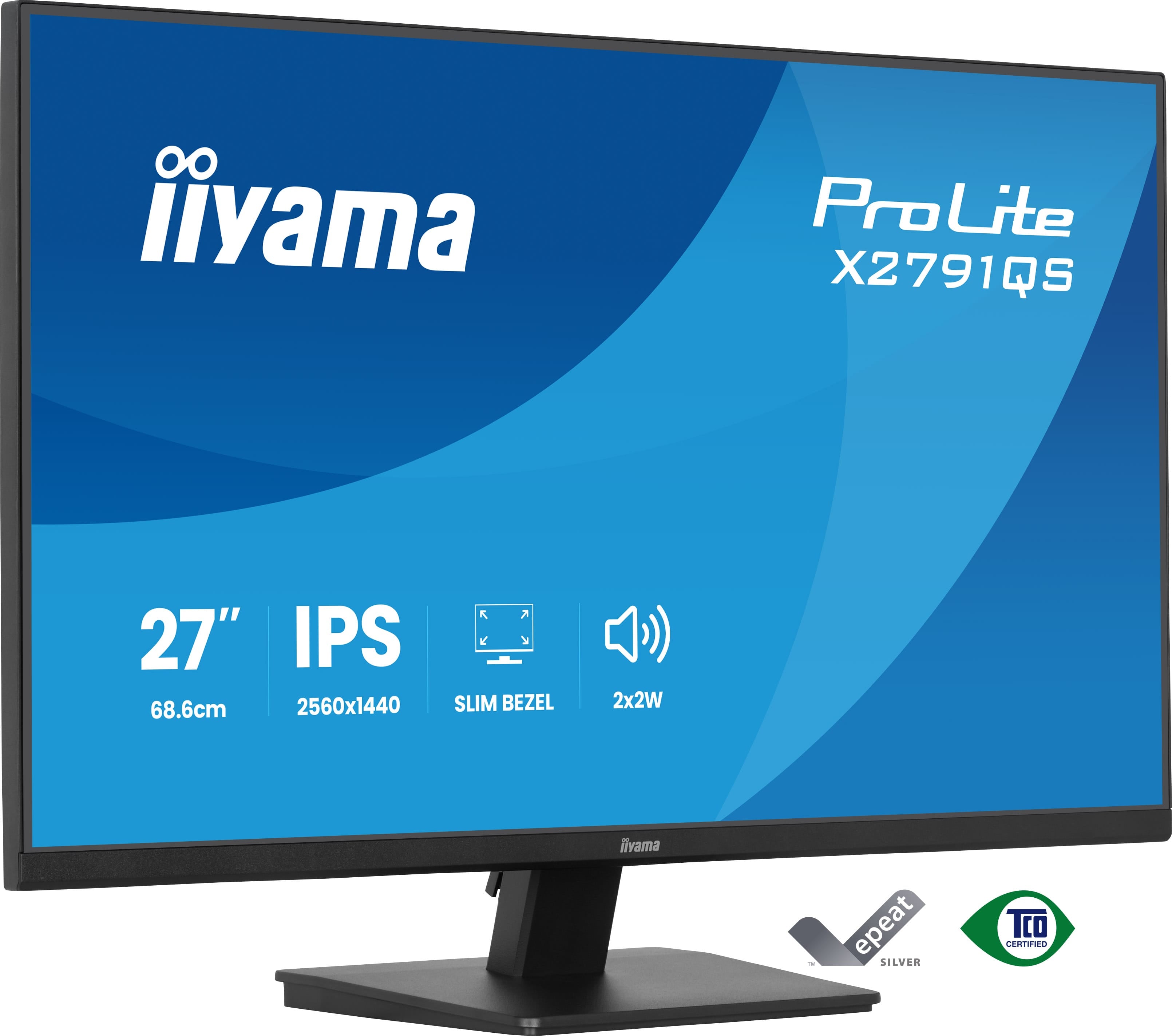 X2791QS-B1 27" QHD 120Hz+confort visual