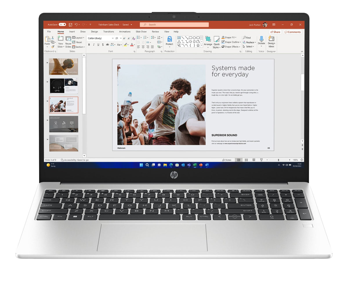 HP 255G10 R3-7330U 15 8GB/256 PC FR