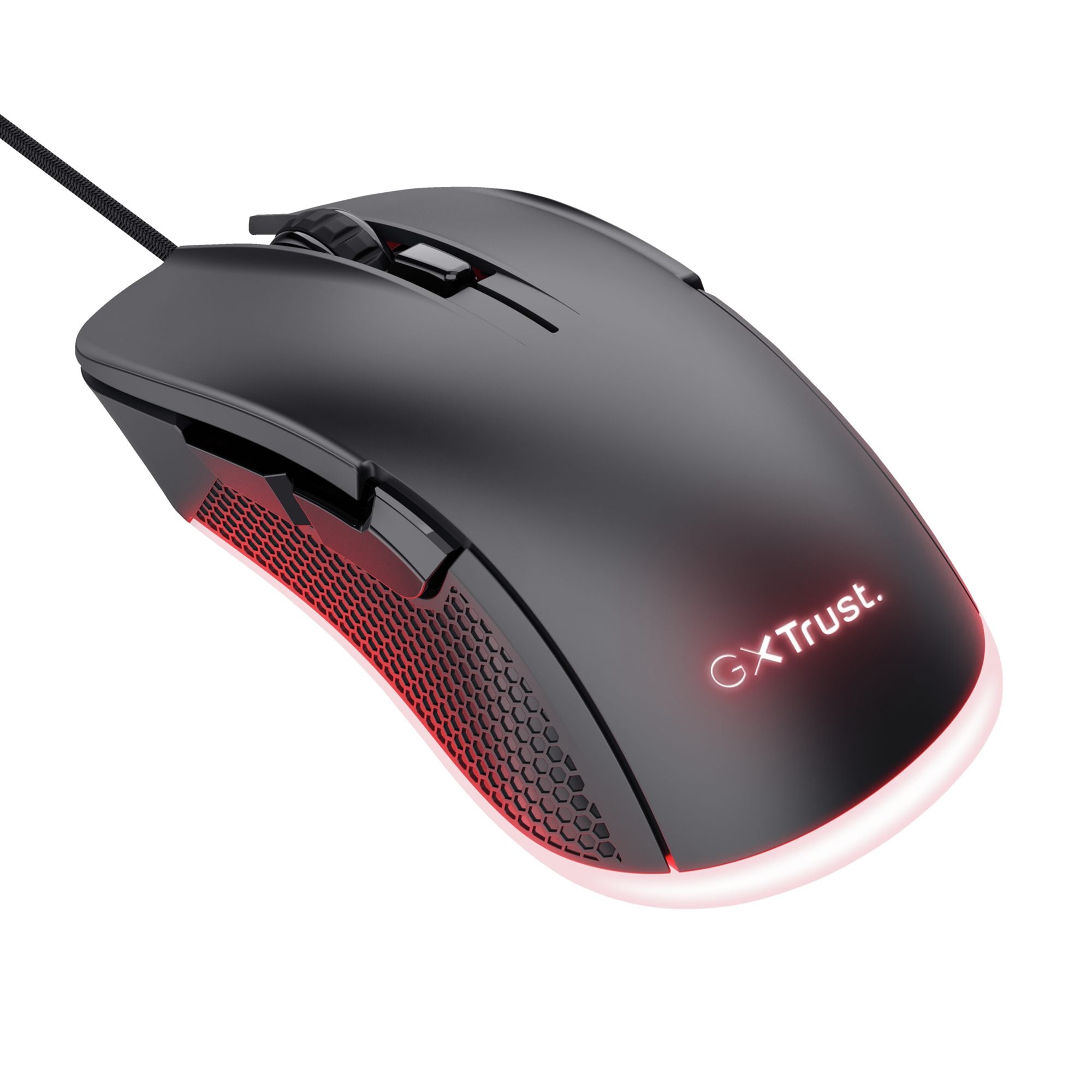 TRUST Souris gaming filaire YBAR noire