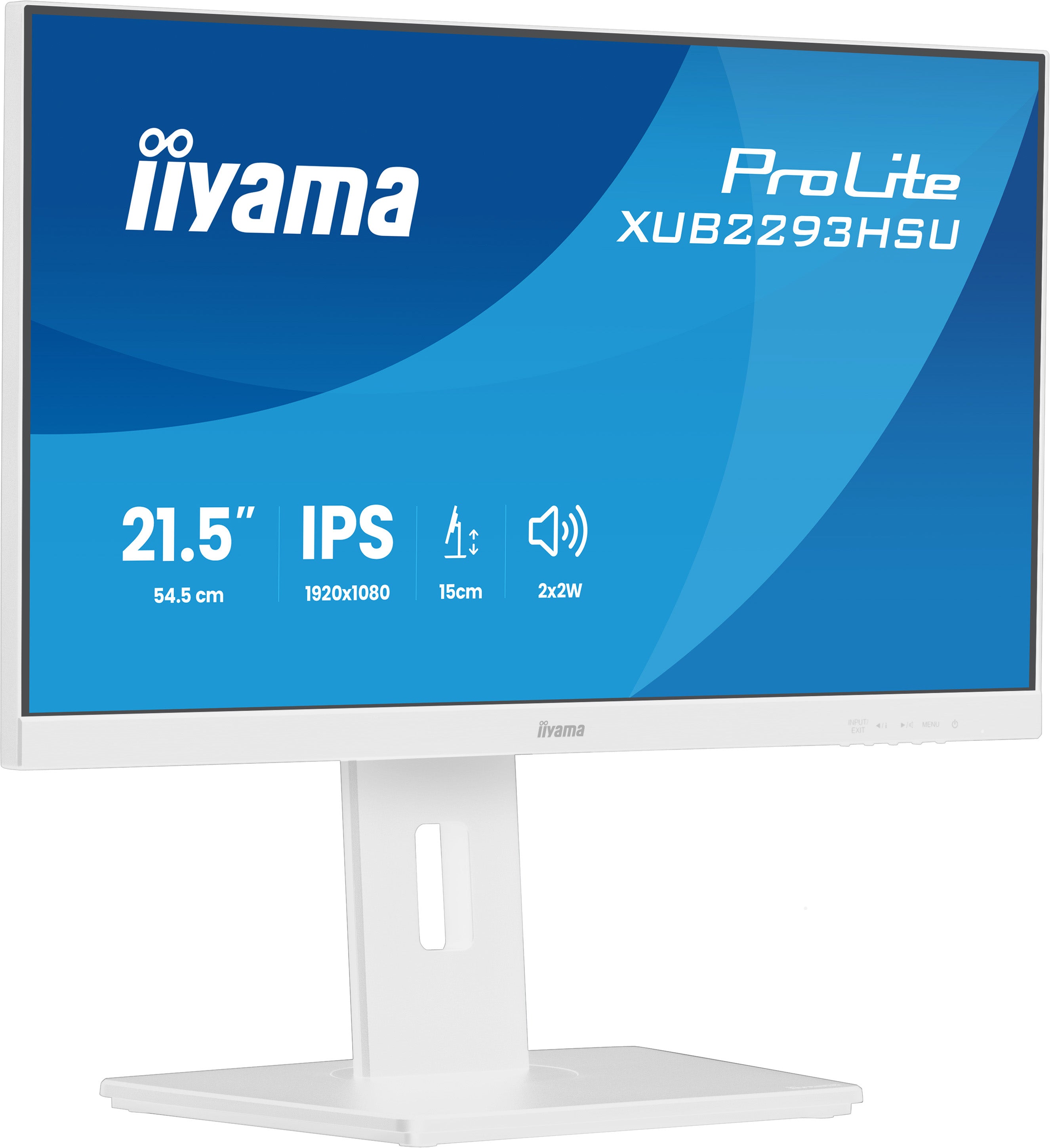 XUB2293HSU-W7 21.5" WHITE IPS-1920x1080@
