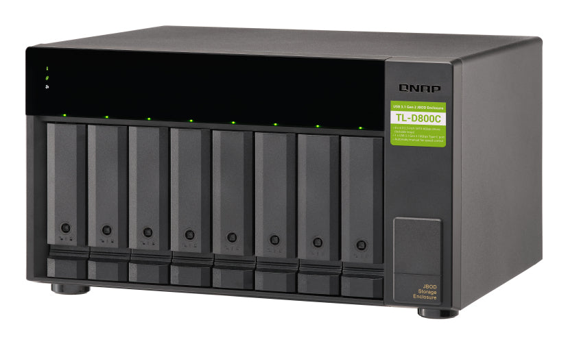 Desktop 8Bay JBOD Expansion unit USB-C