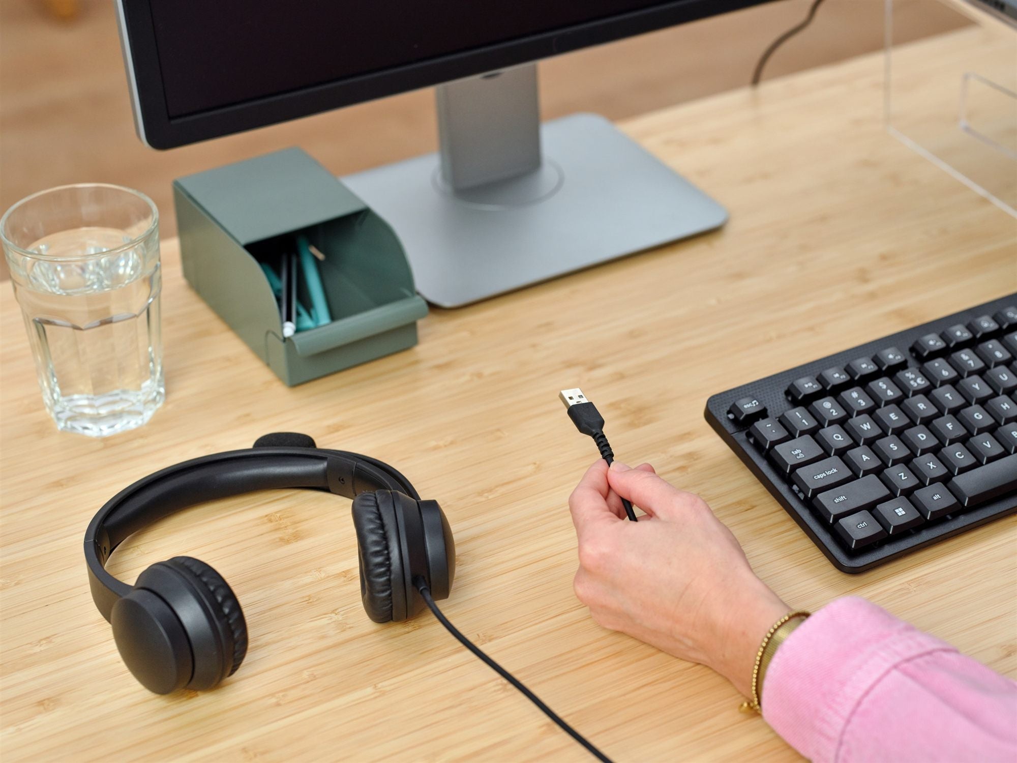 TRUST Casque-micro AYDA USB pour ordinateur
