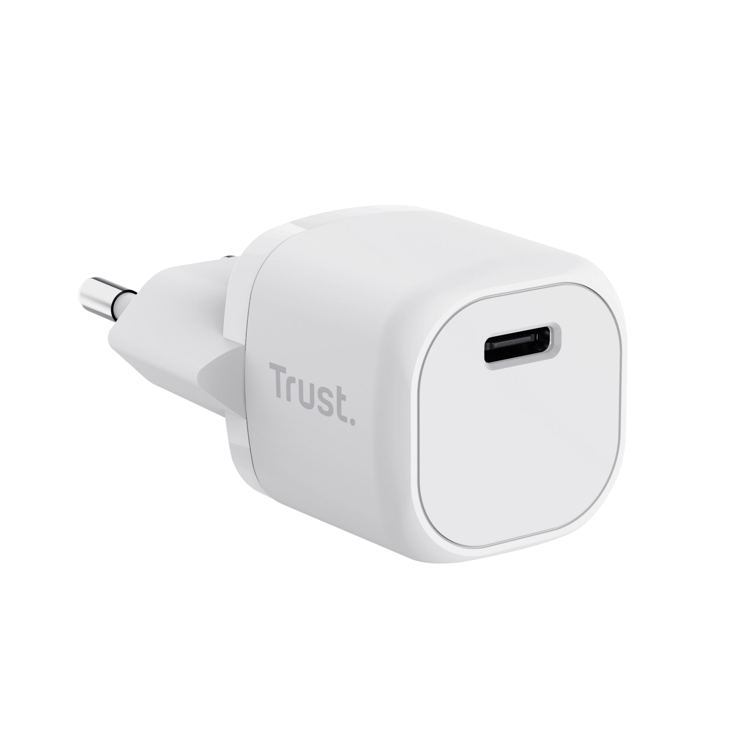 TRUST 20W Ultra-Compact PD USB-C Charger White