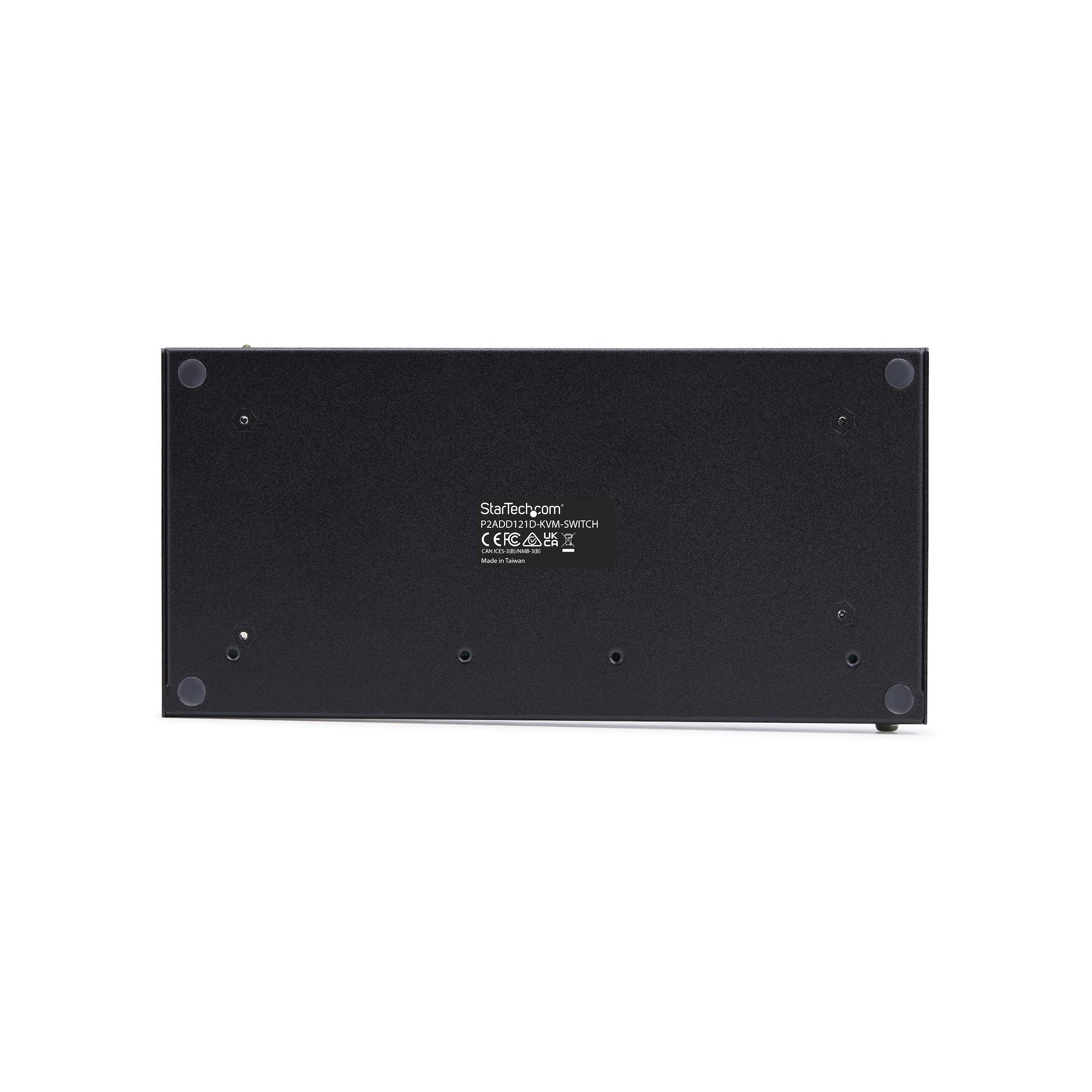 2-Port Dual-Monitor DisplayPort KVM