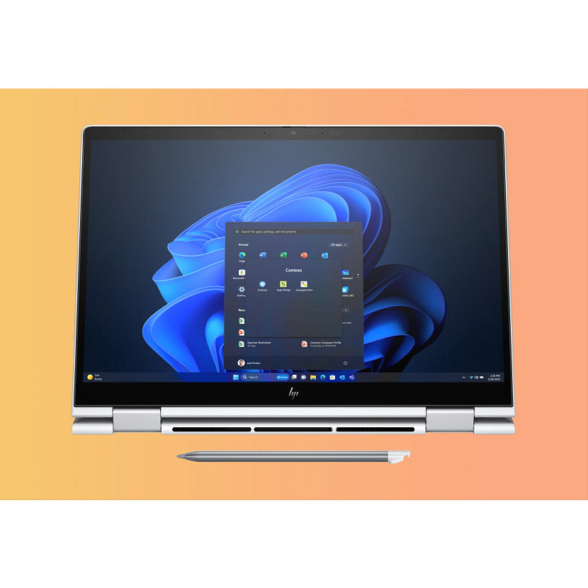 HP EliteBook 8 G1i Flip IA Nouvelle génération Intel Core Ultra 5 225U 13.3p WUXGA 16Go 512Go SSD UMA W11P Copilot + PC 3/3/0