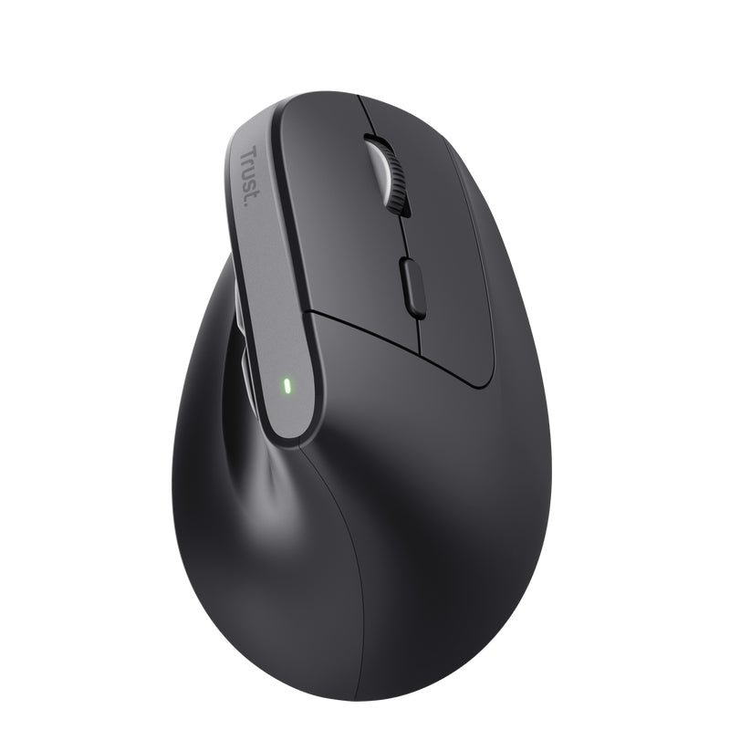 TRUST Souris egonomique BAYO+ sans fil - Noire