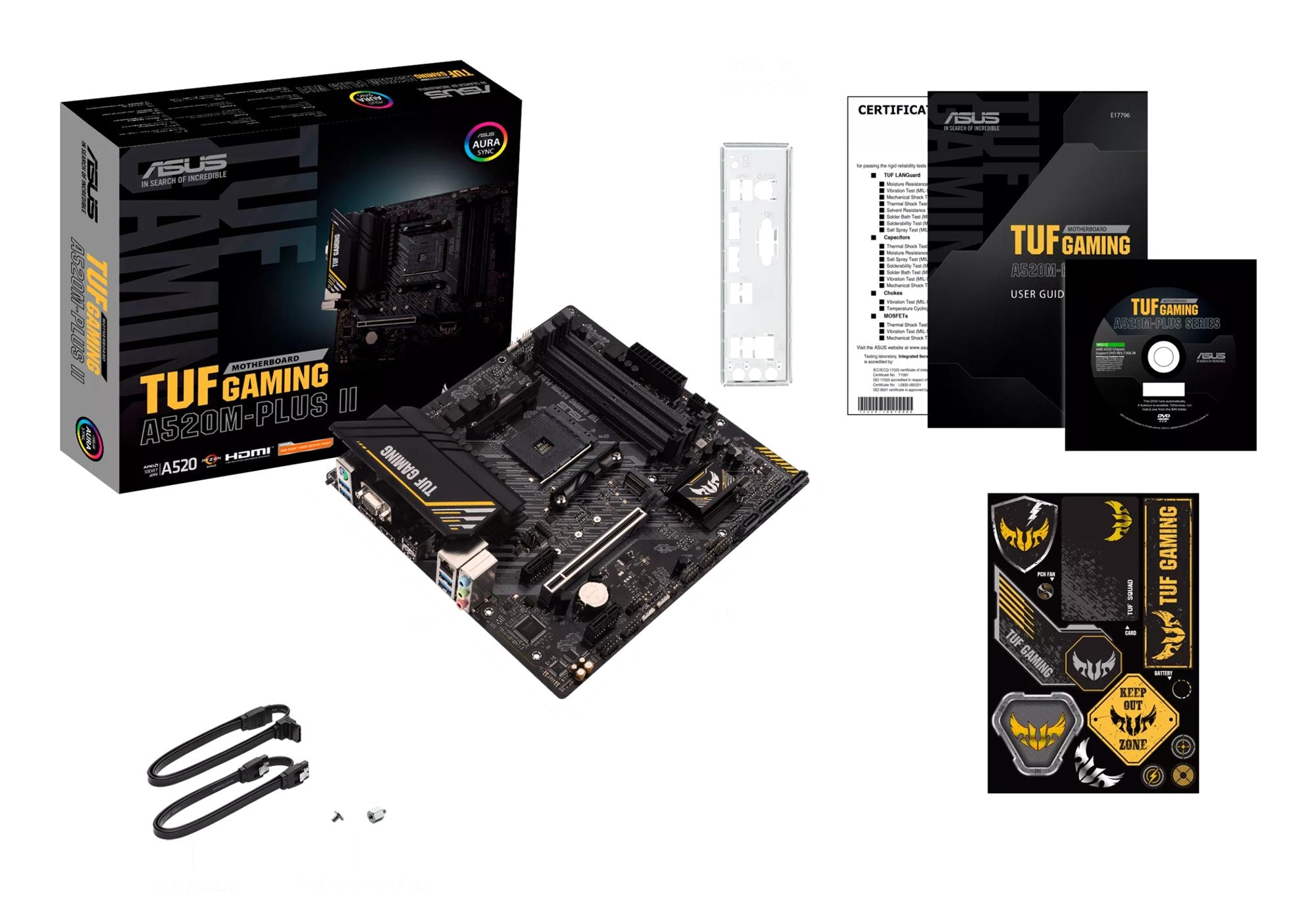 ASUS PRIME A520M-A II AMD A520 microATX 4DDR4