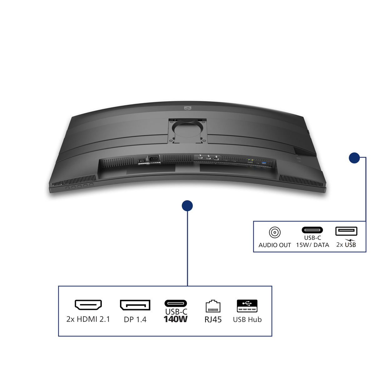 Curved Business monitor