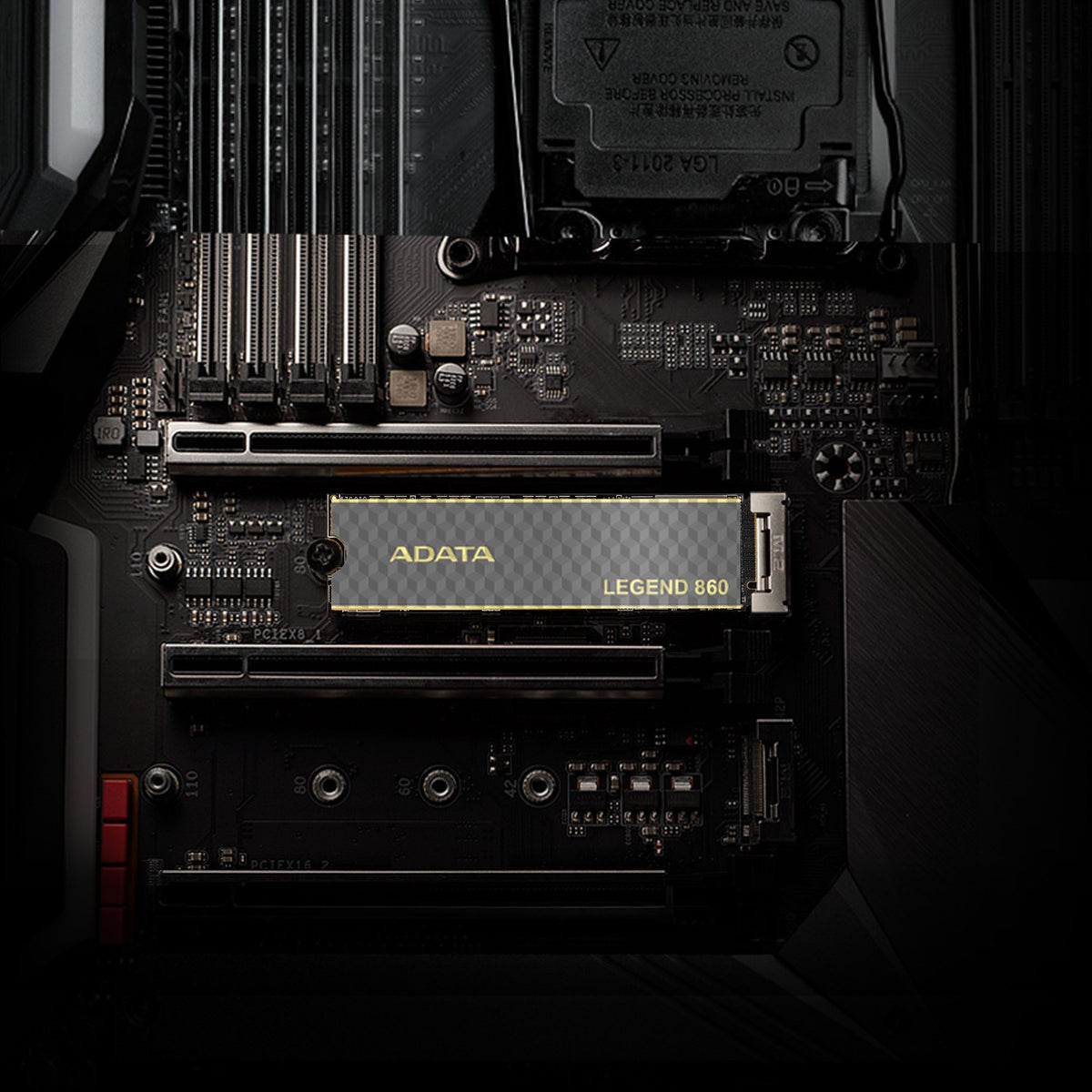 ADATA LEGEND 860 SLEG-860-2000GCS disque SSD interne 2 To M.2 PCI Express 4.0 NVMe 3D NAND