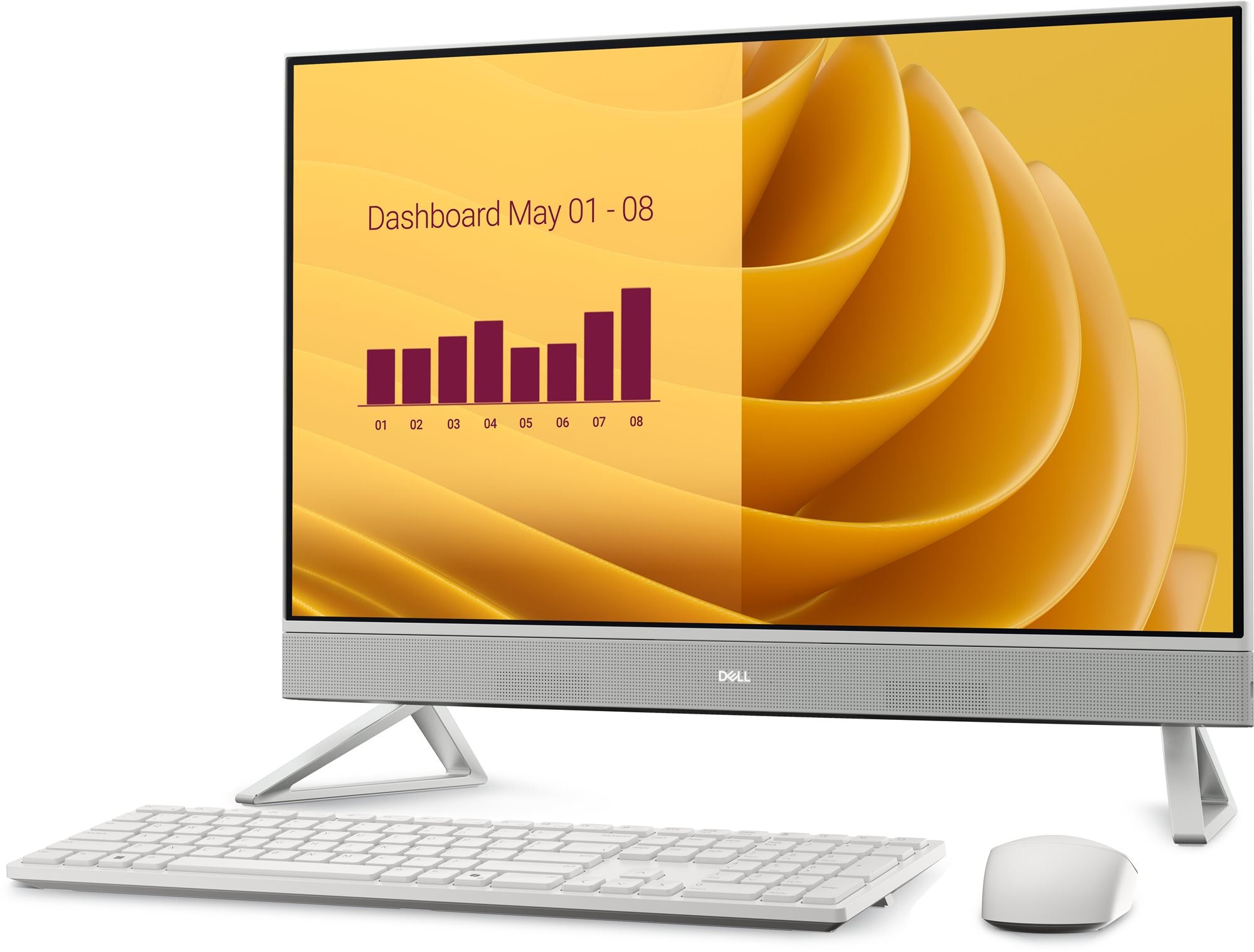 "Dell 27 All-in-One EC27250 C7-150U 16GB 512GB SSD 27"" FHD Integrated 90W WLAN W11 Pro 1Y Basic Onsite"