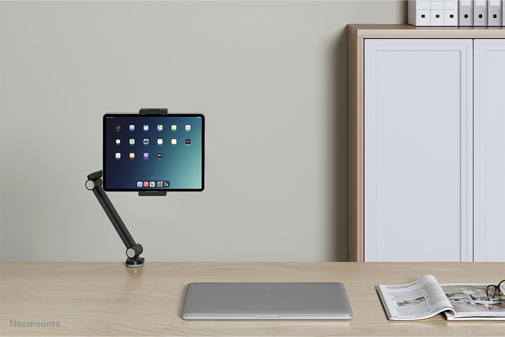 NEOMOUNTS DS15-545BL1 Support pour tablette à pince pour bureau 4.7-12.9p - universel - orientable