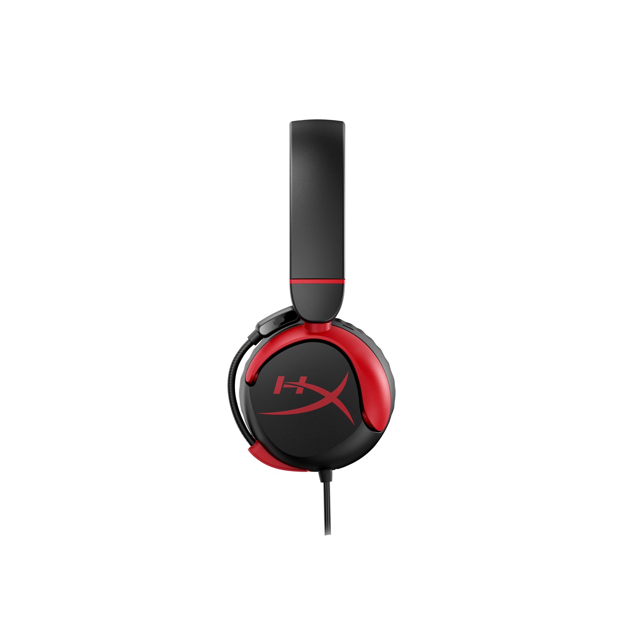 Casque filaire HyperX Cloud Mini avec microphone, minijack 3,5 mm, noir-rouge