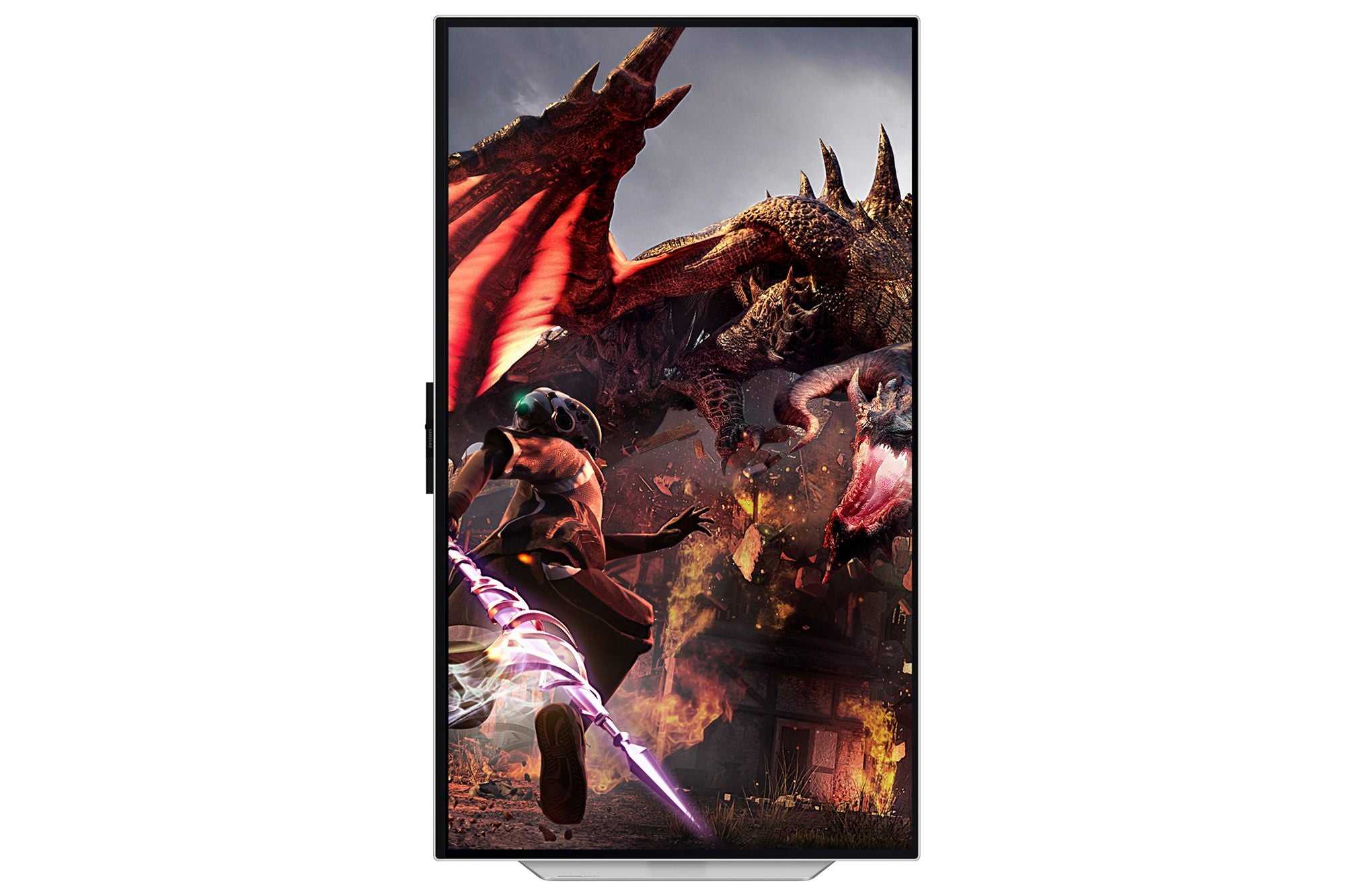 "Samsung G80SD écran plat de PC 81,3 cm (32"") 3840 x 2160 pixels 4K Ultra HD OLED Argent"