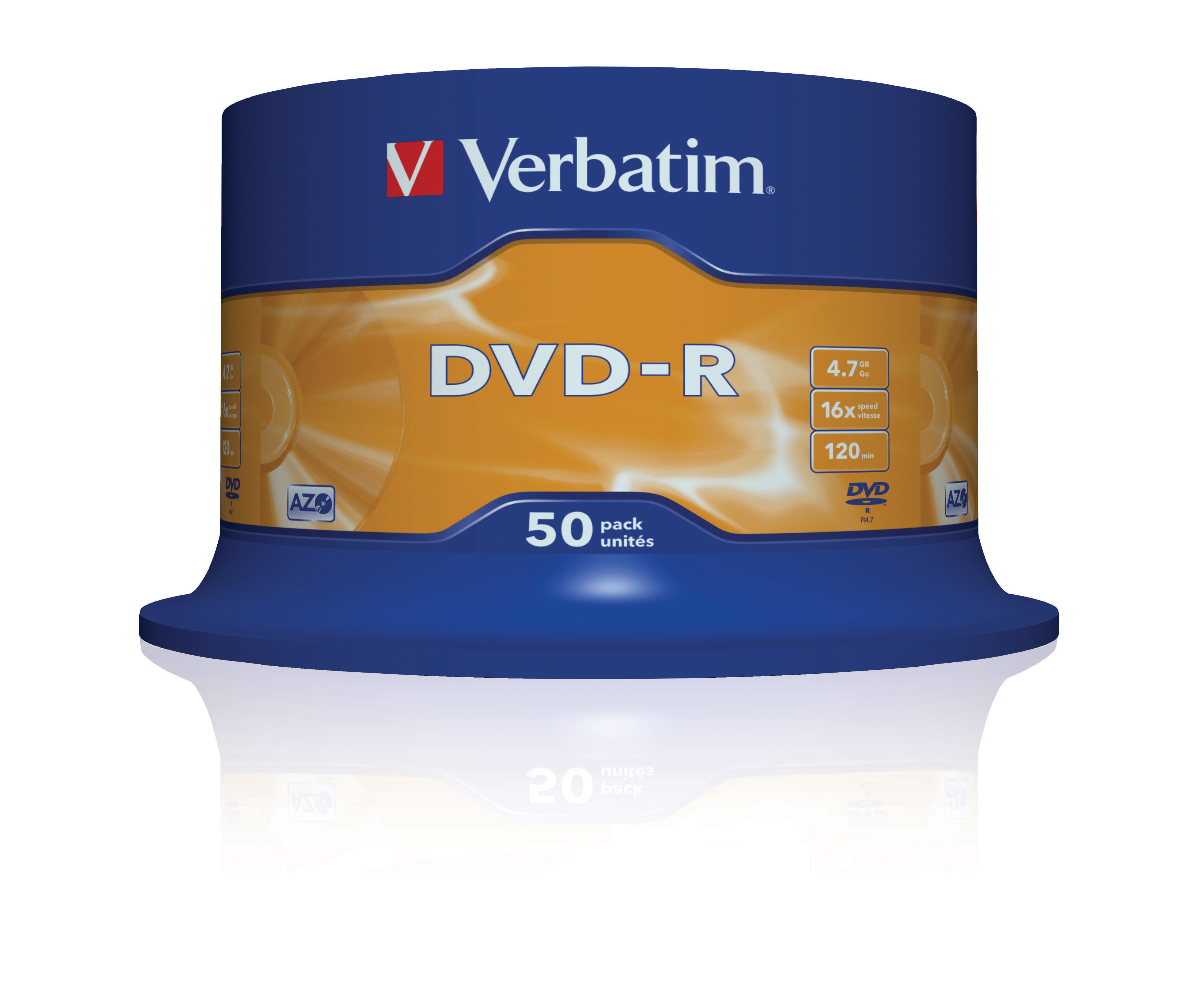 DVD-R/4.7GB 16xspd ADVANCEDAZO 50Spindle