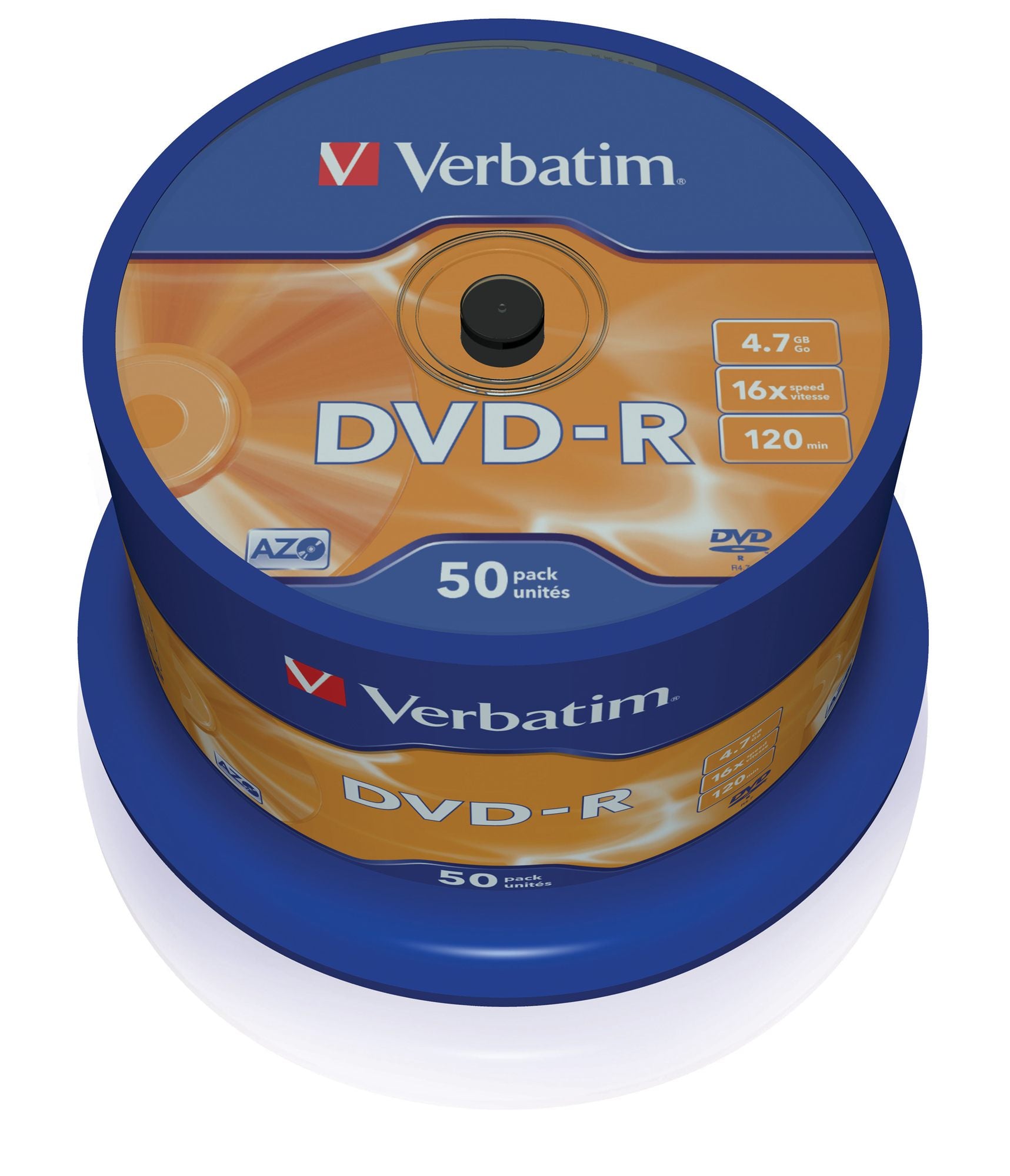 DVD-R/4.7GB 16xspd ADVANCEDAZO 50Spindle