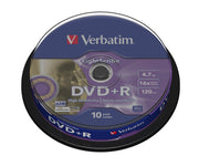 DVD+R/4.7GB 16xspd Spindle 10pk Adv