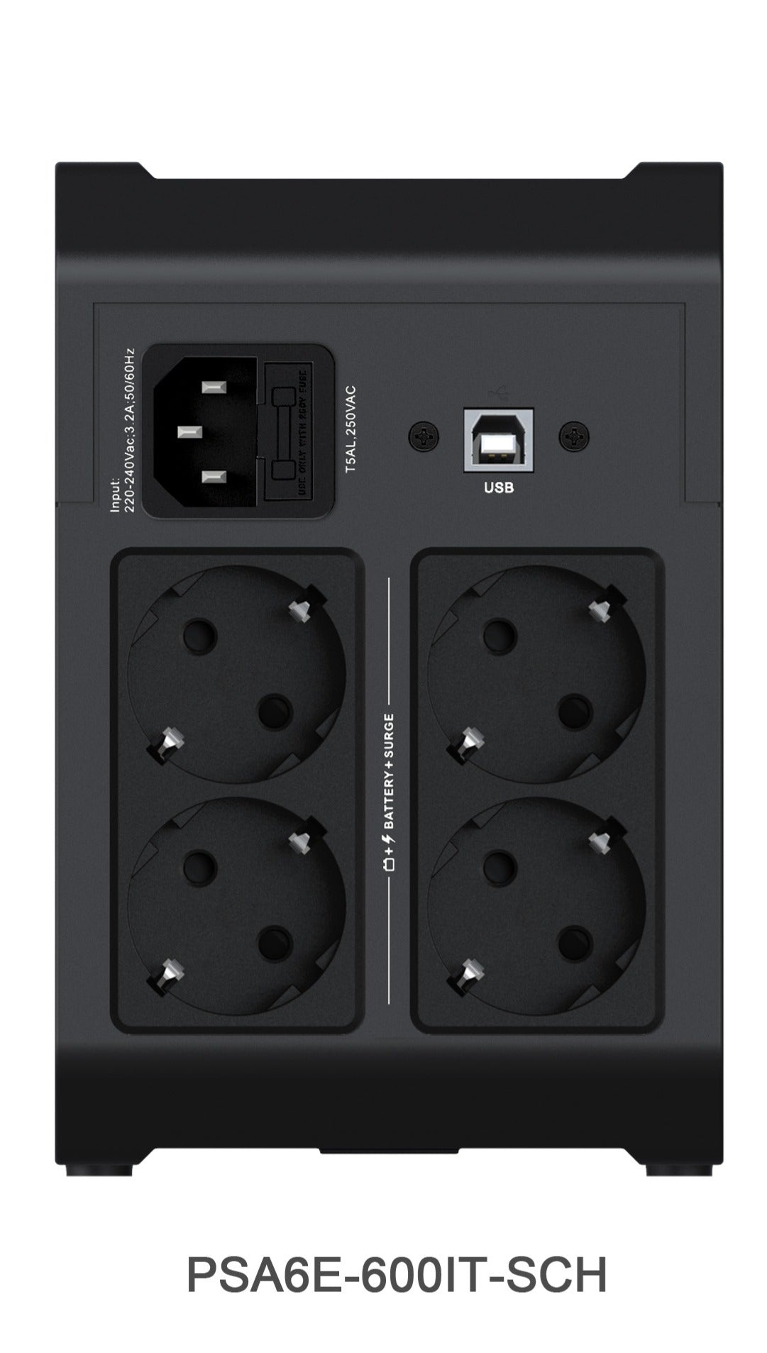 PowerUPS 200 Essential 600VA/315W 230V