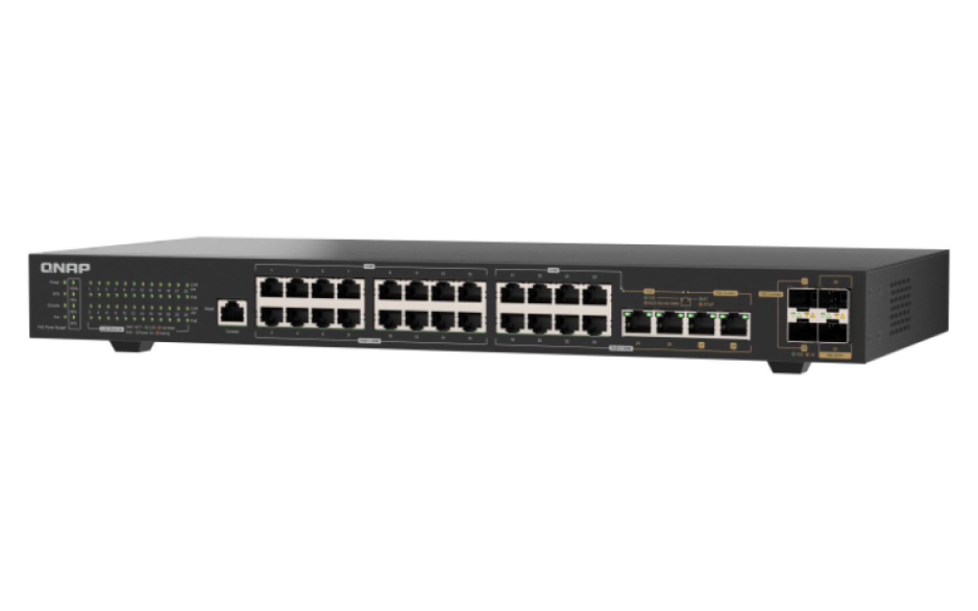 QSW-M2130P-2C2S26T Mgmt Switch 24x 2.5Gb