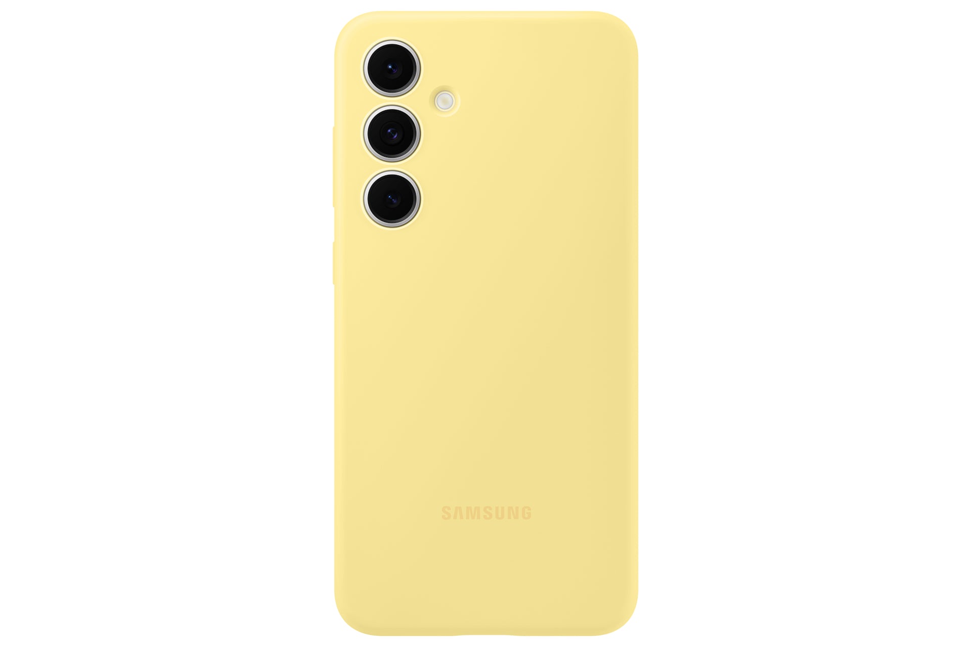 Samsung S24 FE Silicone Case Yellow