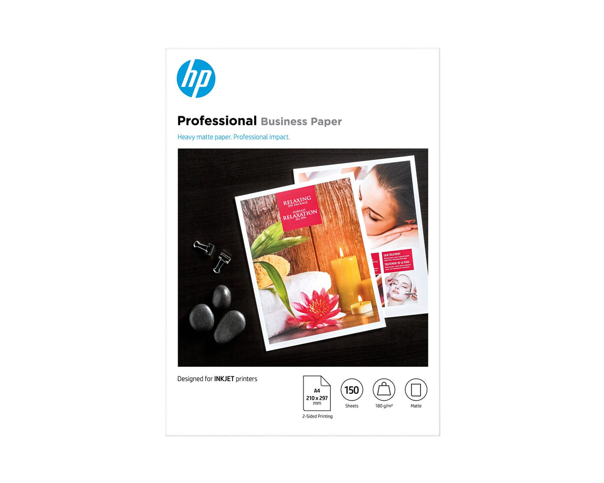 HP Prof Matte Ij A4 180g 150sh FSC Paper