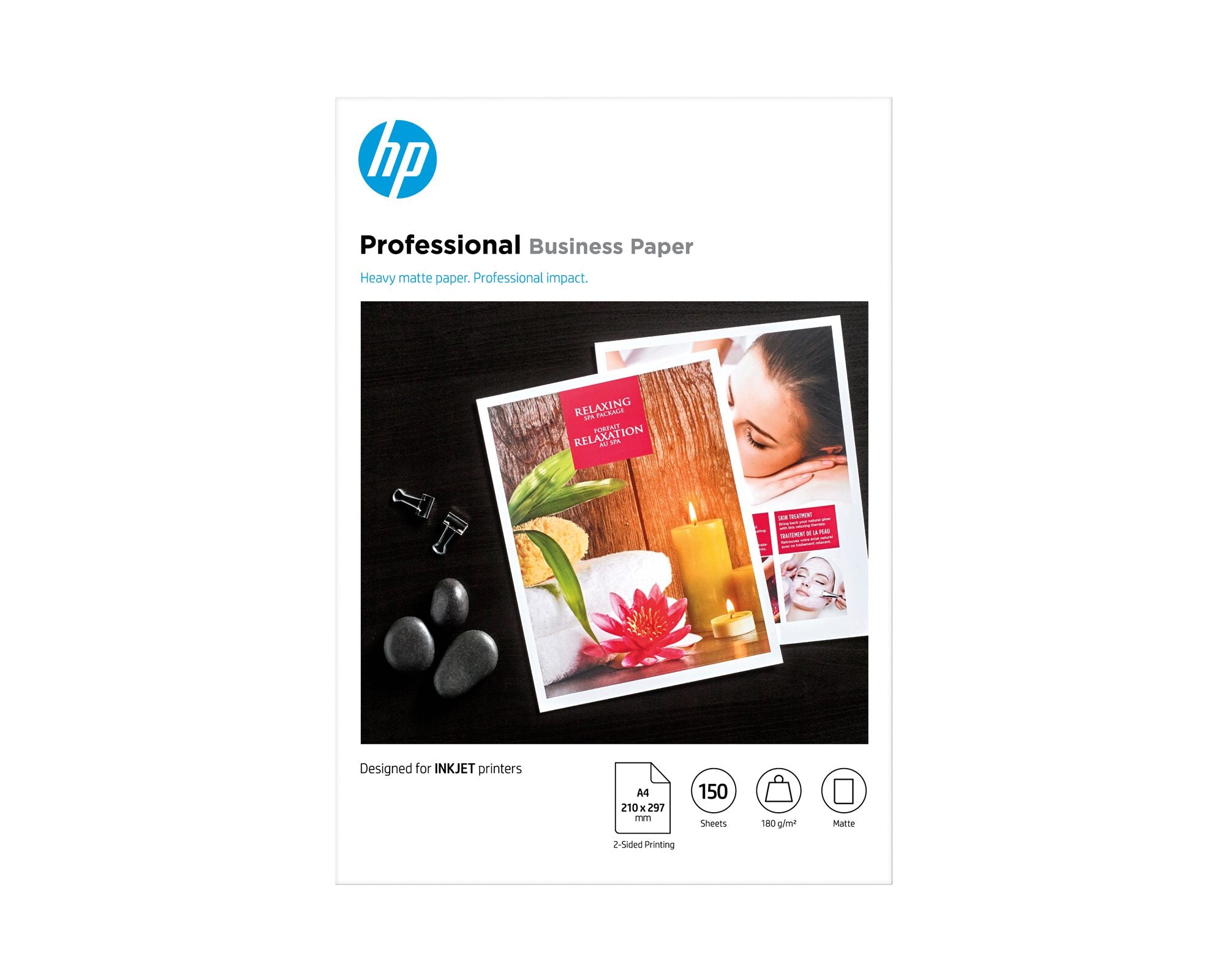 HP Prof Matte Ij A4 180g 150sh FSC Paper