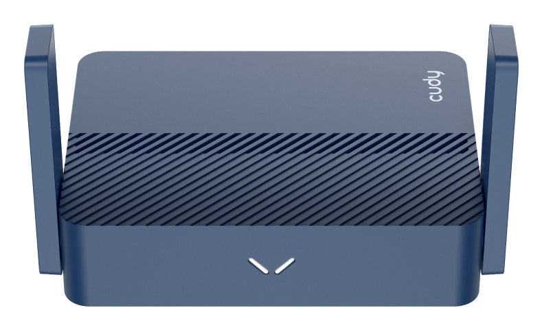Cudy AX3000 routeur sans fil Gigabit Ethernet Bi-bande (2,4 GHz / 5 GHz) Bleu