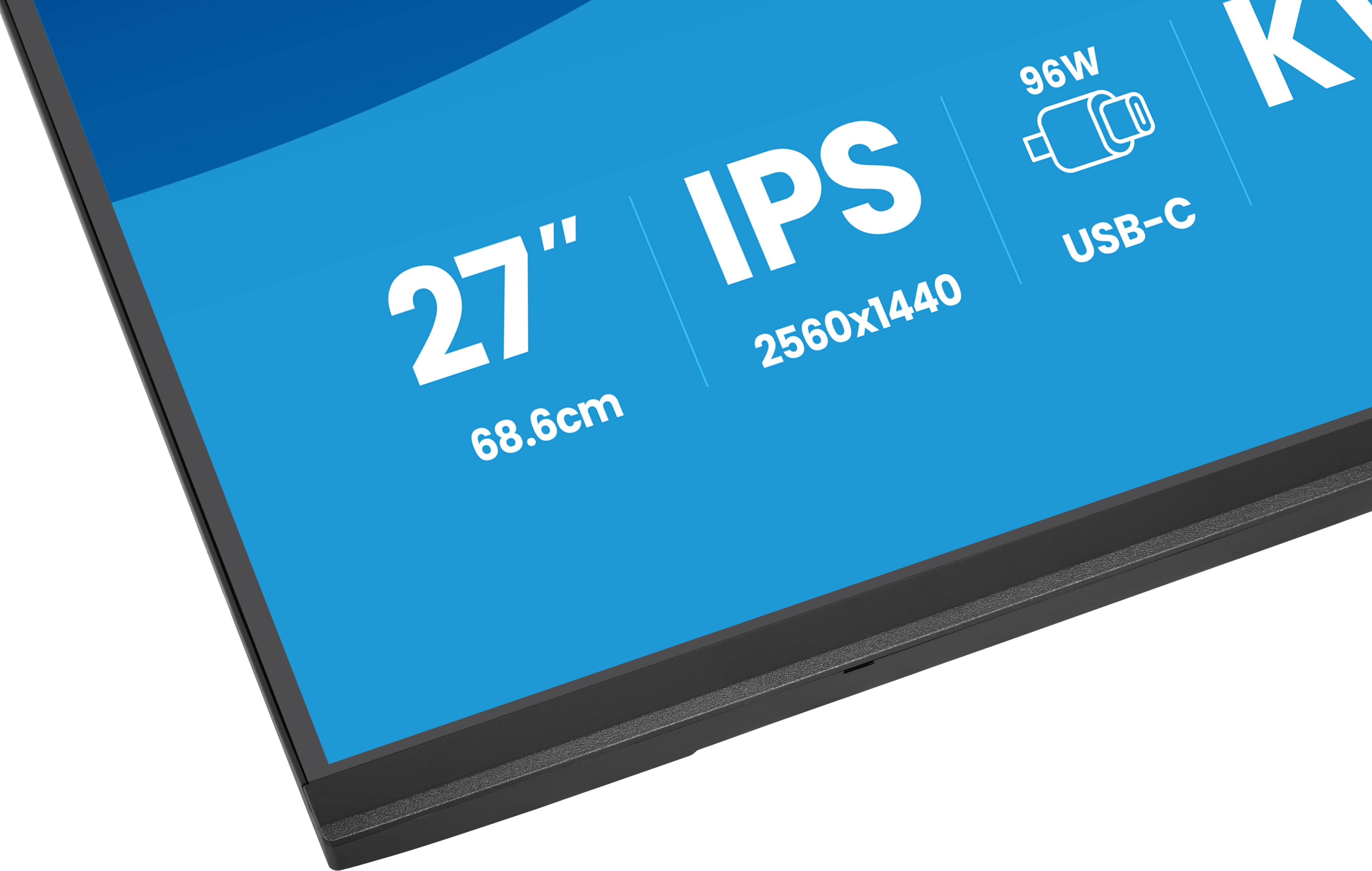 27'' IPS QHD 75Hz puertos y KVM Pro Max