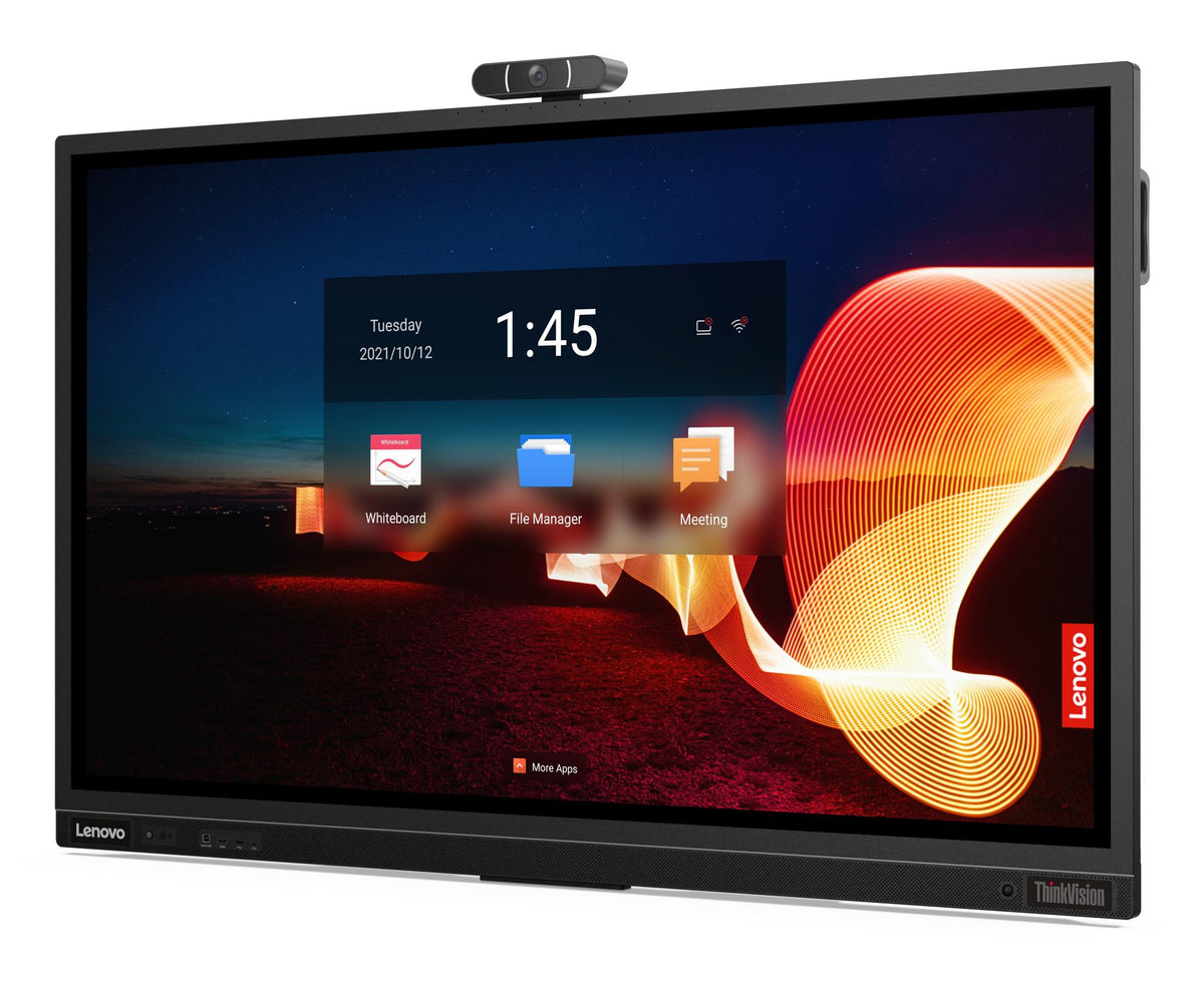 LENOVO ThinkVision iLFD T65 65inch 3840x2160 VA Touch DLED 16:9 60Hz HDR10 HDMI USB-C USB-B RJ45 VGA Android 9.0 4K camera TopSeller