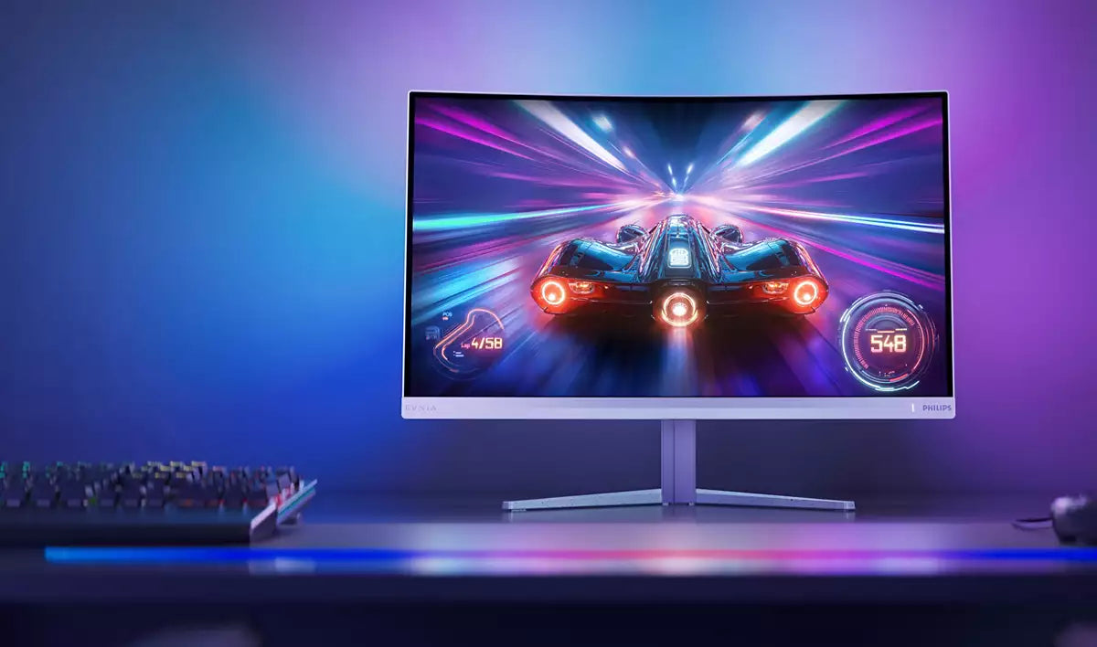 PHILIPS 27M2C5201L/00 27p Curved Gaming Monitor 1920x1080 180Hz 1ms 2xHDMI DP white