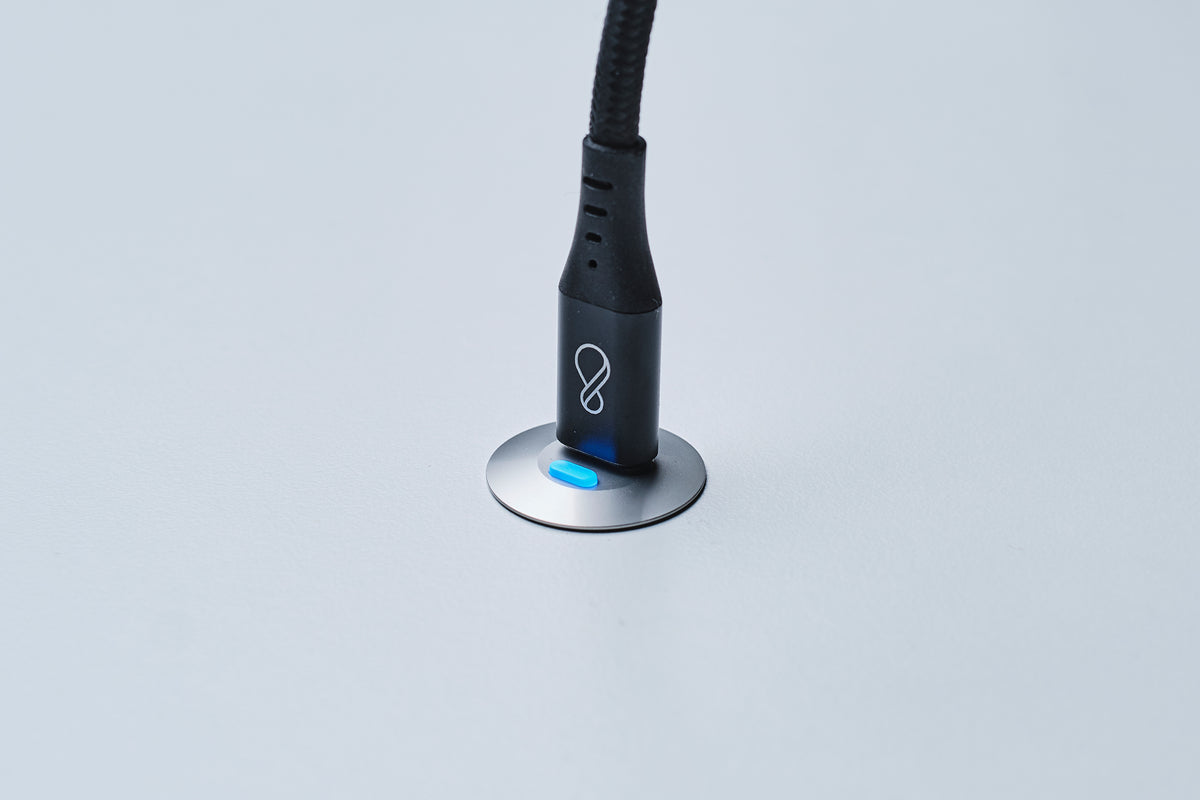 Ochno ALU-Socket RGB Button 1.0 m, 1x100 Aluminium