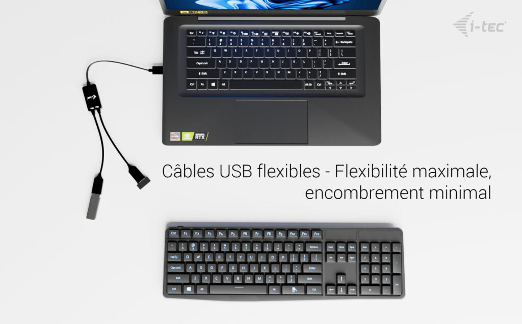 I-TEC USB-A Cable HUB 2 port 2x USB-A 3.2 Gen 1