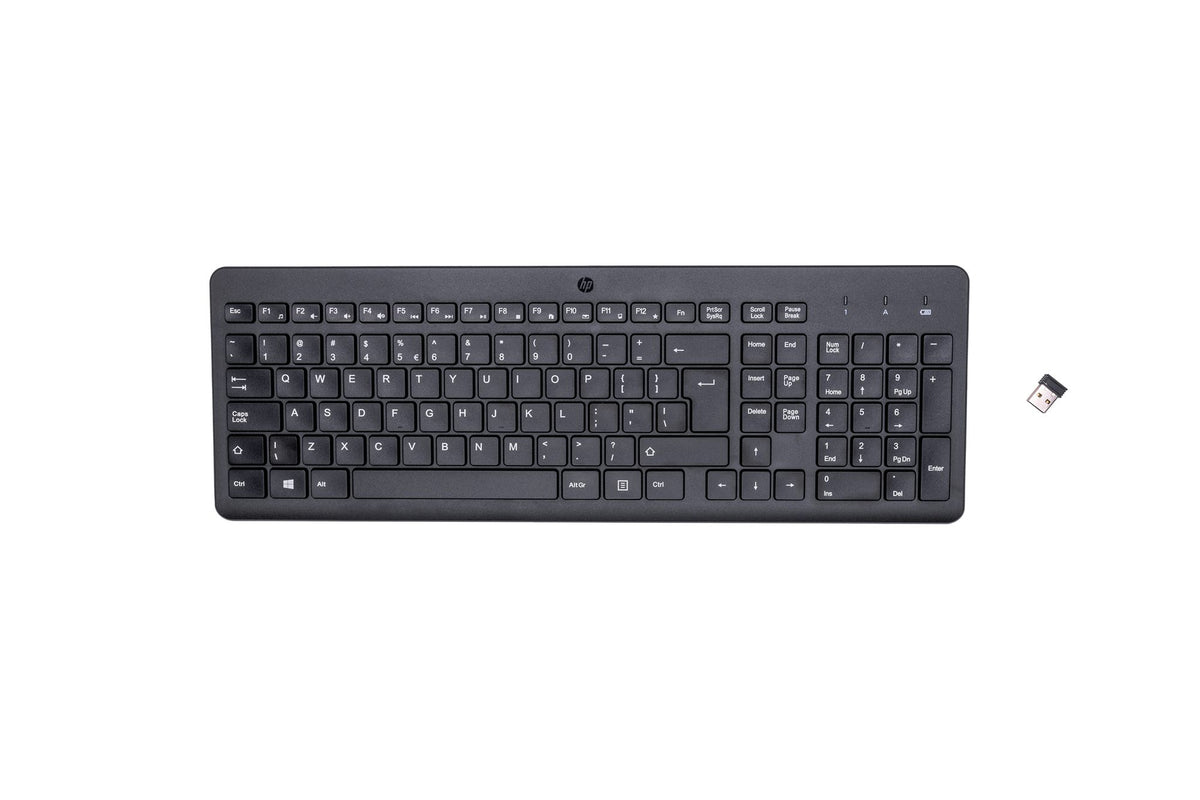 HP 220 WL KBD EMEA-INTL EN Loc-Euro plug