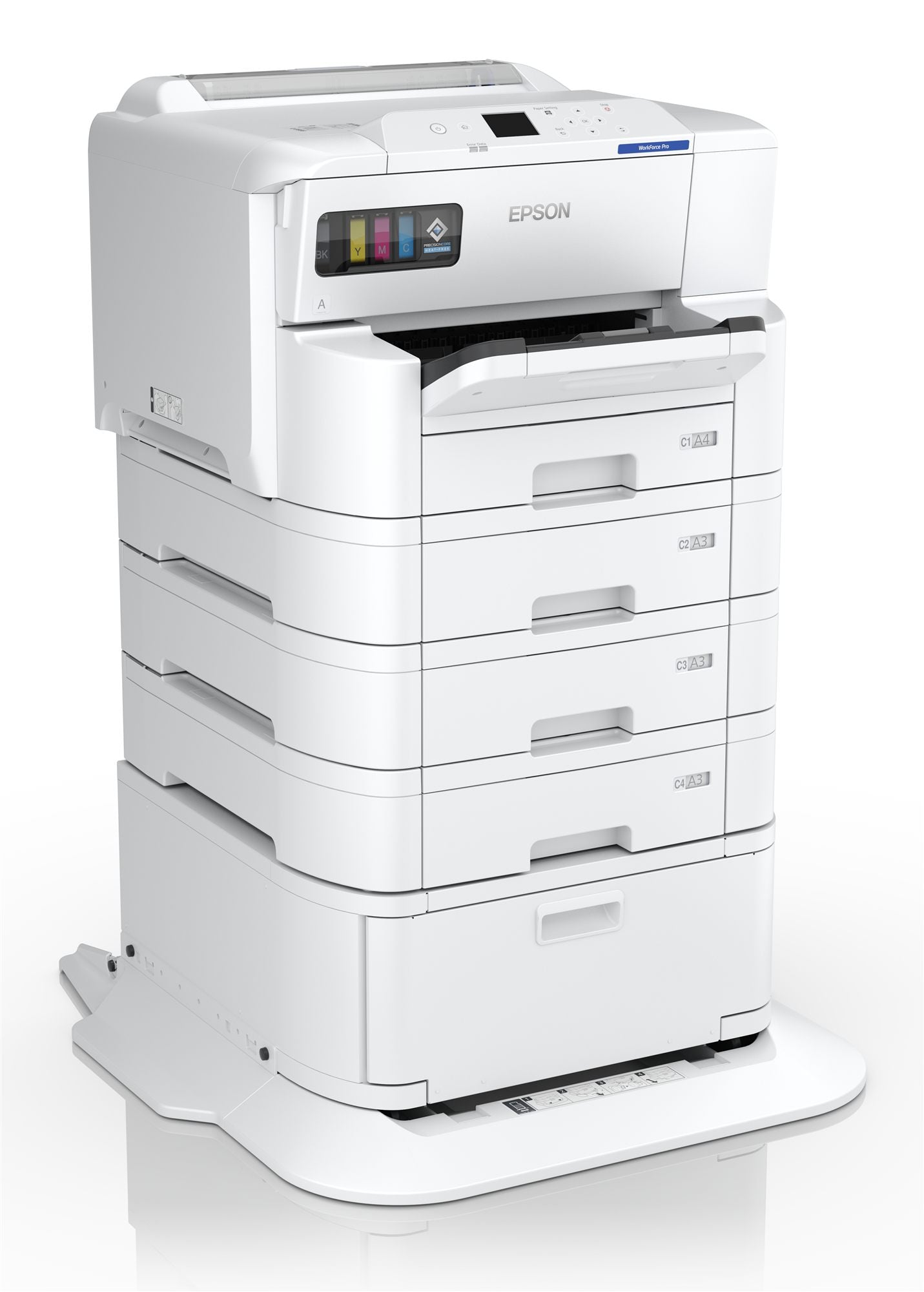 EPSON WorkForce Pro EP-C7000DW Printer colour Duplex inkjet A3 4800x1200dpi 25ppm mono 24ppm colour 335sheets USB LAN Wi-Fi