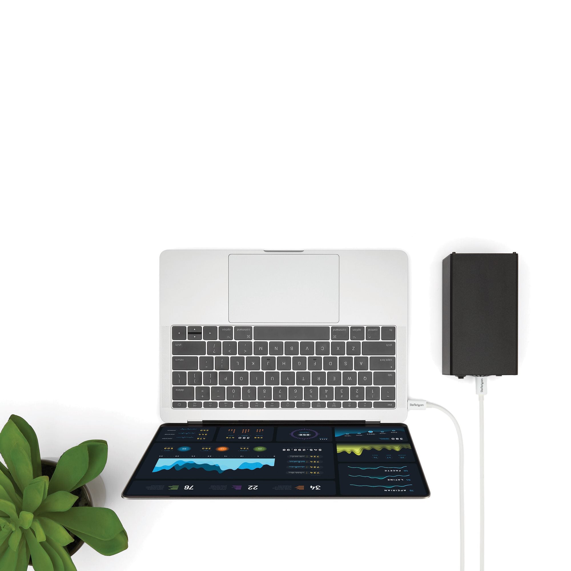 1m Thunderbolt 3 Cable 20Gbps - White