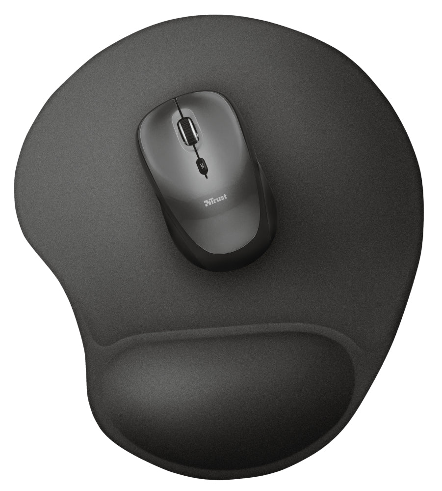 TRUST Tapis de souris ergonomique BIGFOOT - noir