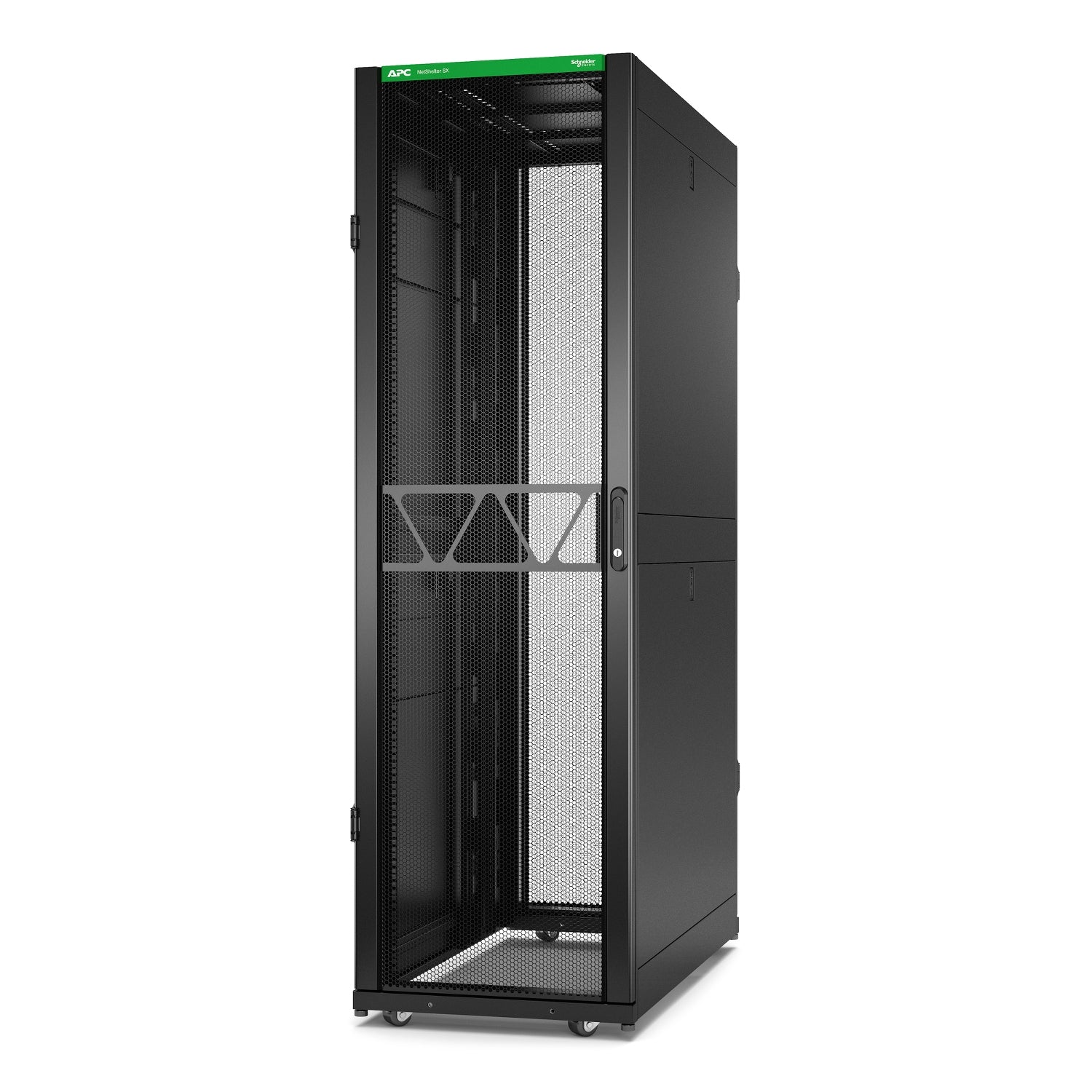 APC NetShelter SX Gen 2 Rack cabinet 1991H x 600W x 1200D mm with sides floor-standing Black 42U 19 TAA Compliant