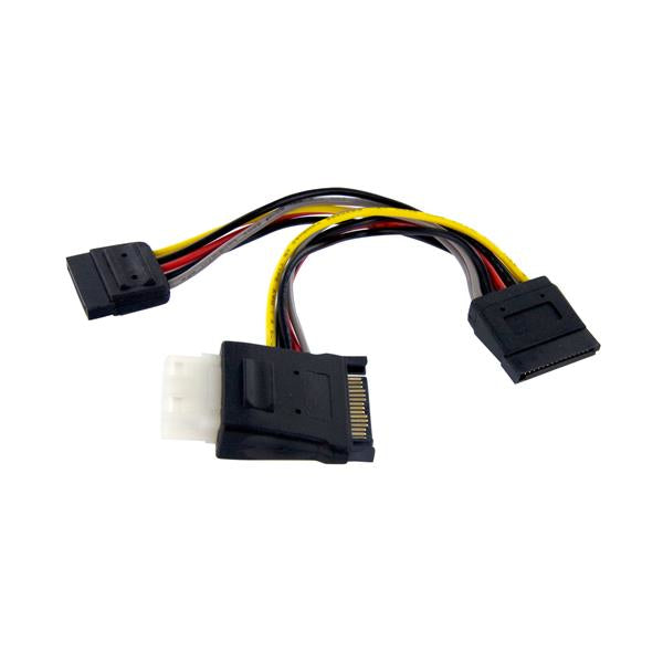 SATA to LP4 w/2x SATA Power Splitter