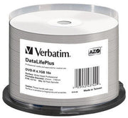 DVD-R AZO 4.7GB 16X DL+WIDE PRINTABLE
