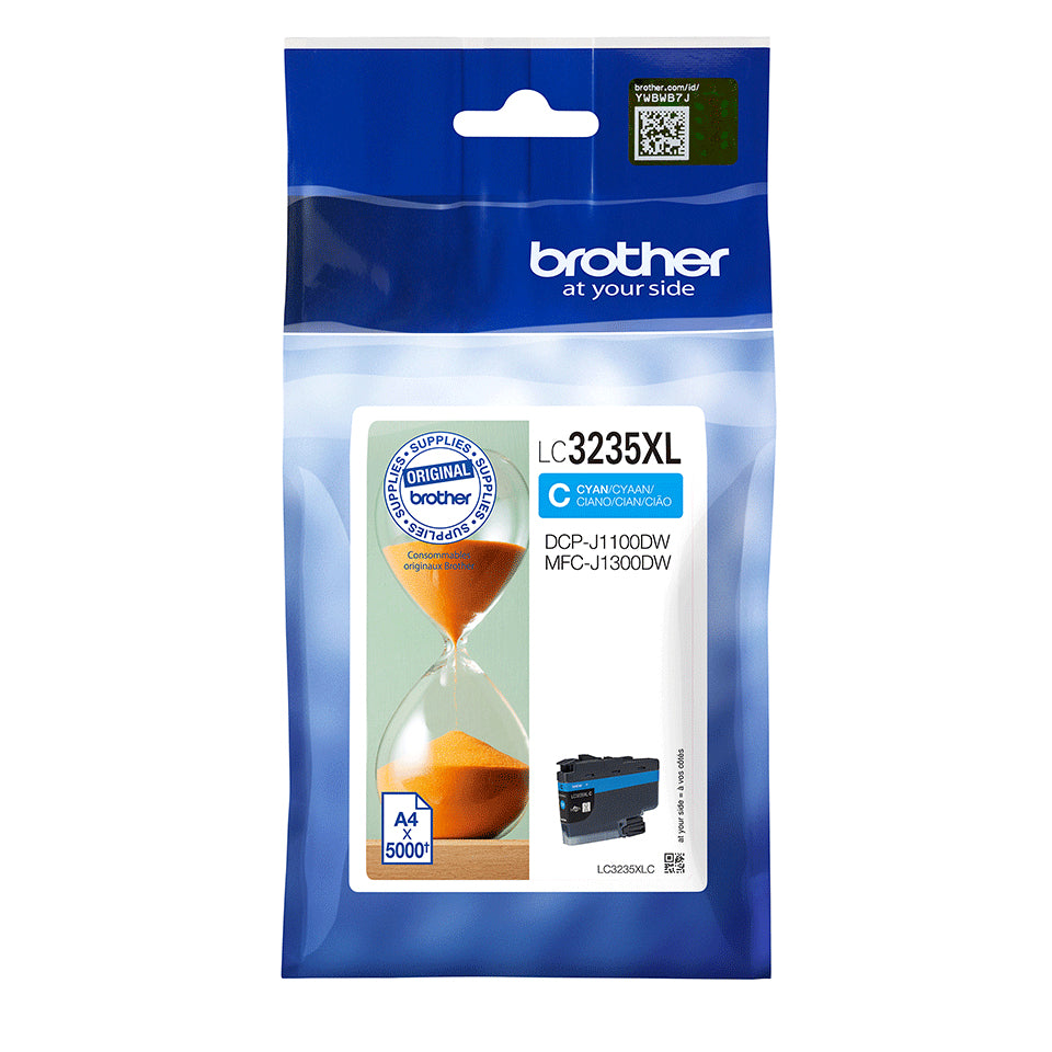 BROTHER LC-3235XLC Cyan Ink 5000 pages
