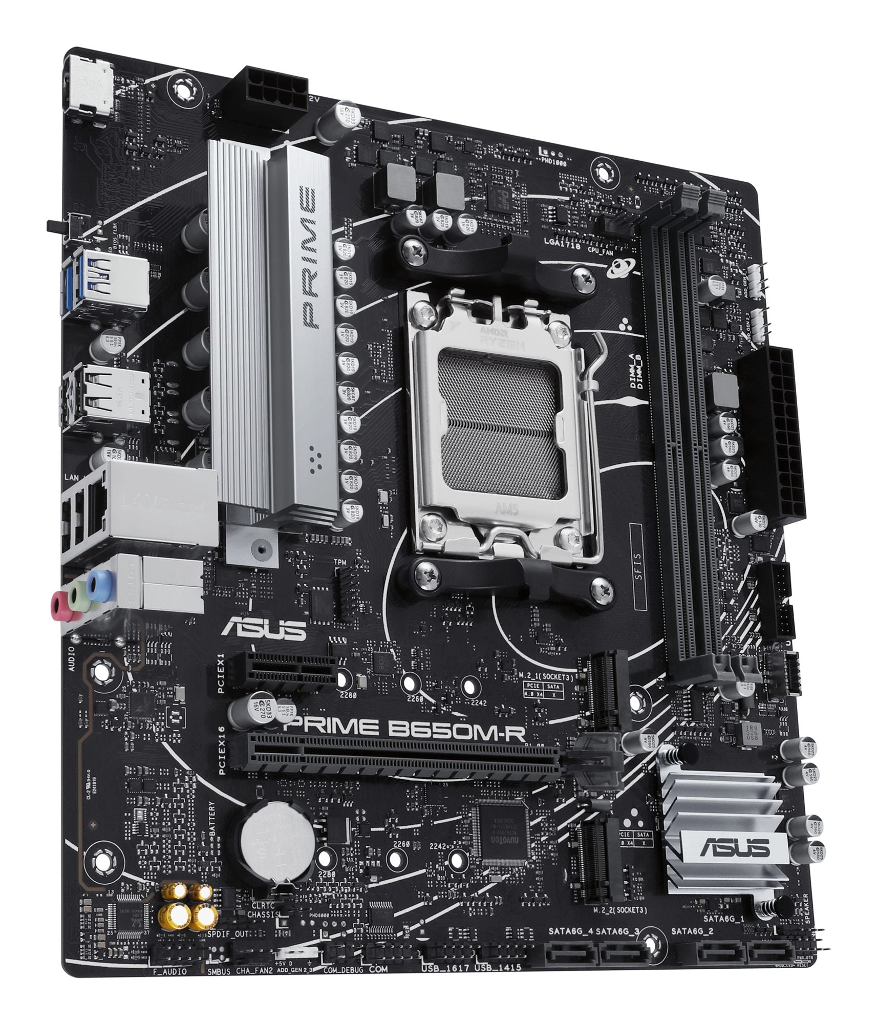 ASUS PRIME B650M-R AMD B650 Emplacement AM5 micro ATX