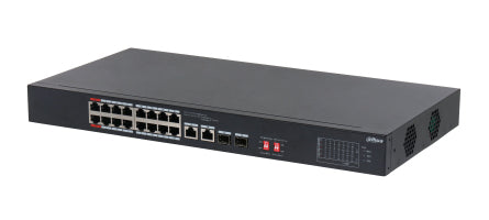 Dahua S3218-16ET-135 Commutateur de bureau non géré 18 ports avec 16 ports PoE